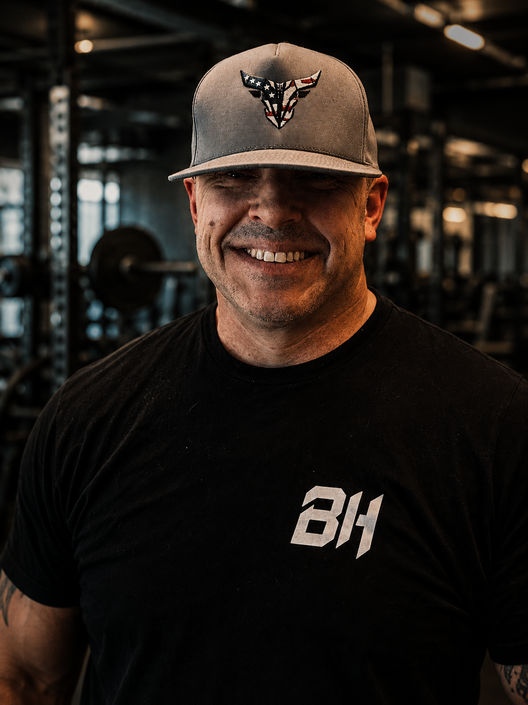 Freedom Is Earned Forged Bull Mark Flat Bill Cap