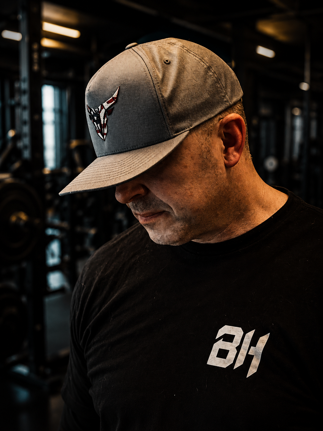 Freedom Is Earned Forged Bull Mark Flat Bill Cap