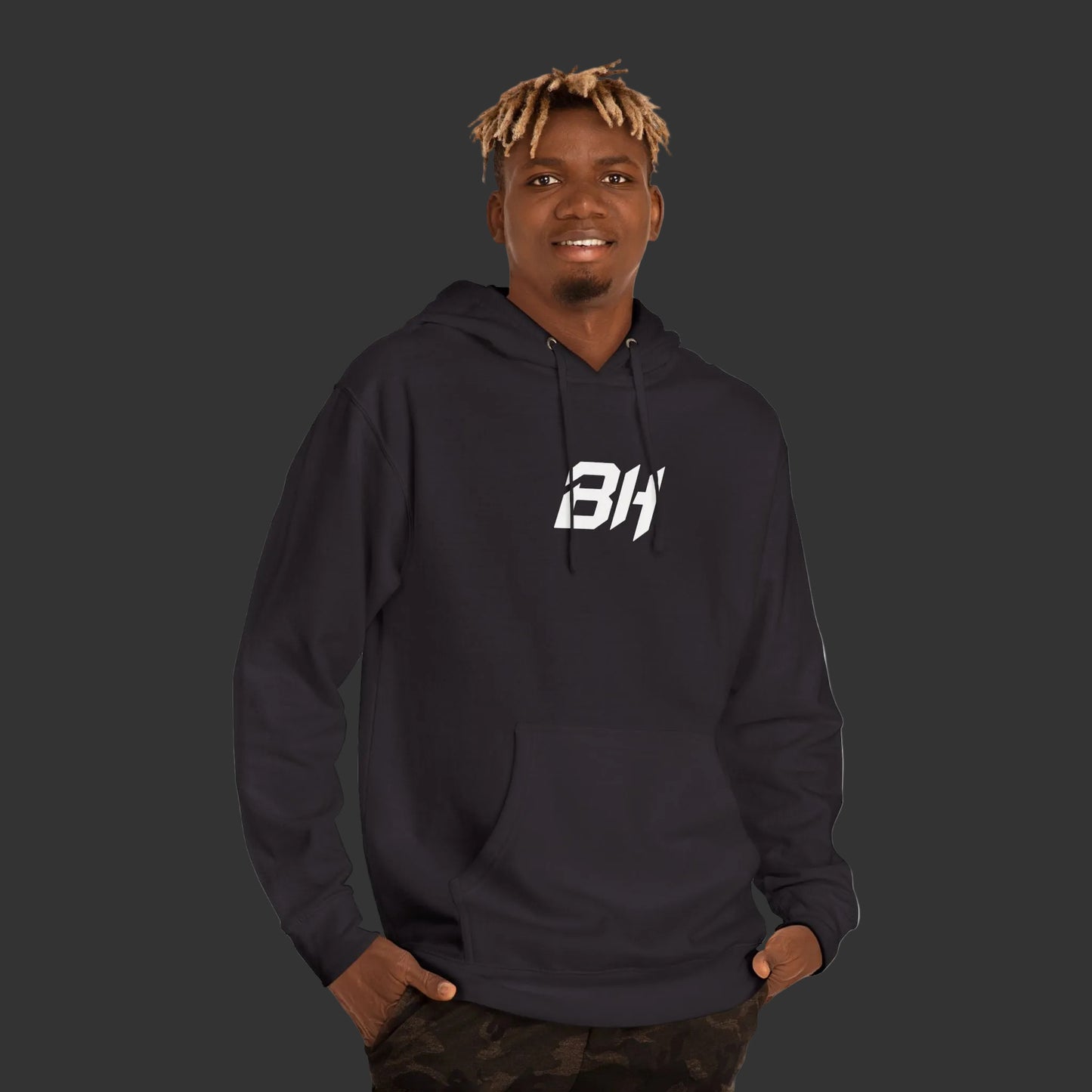 Built Through Adversity Hoodie – Motivational Graphic Pullover