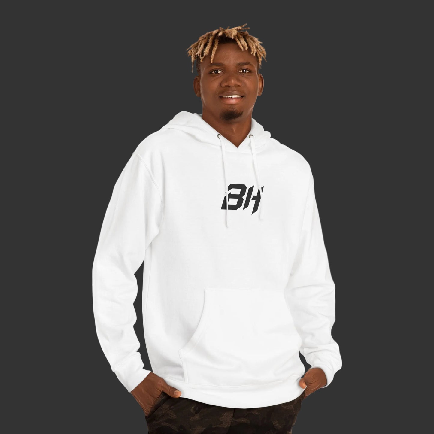 Built Through Adversity Hoodie – Motivational Graphic Pullover
