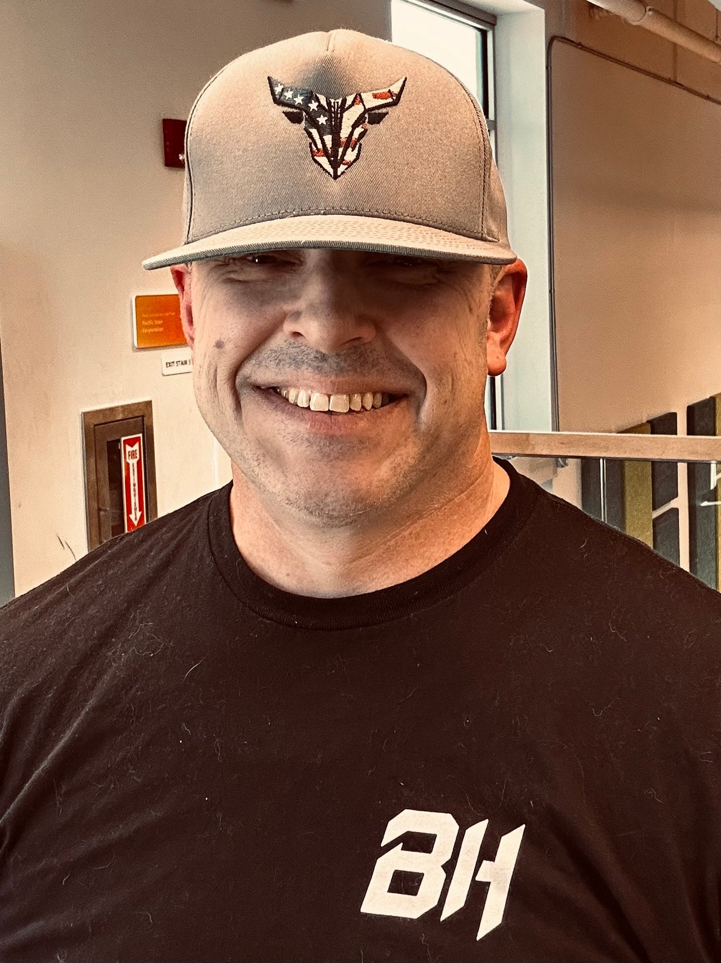 Freedom Is Earned Forged Bull Mark Flat Bill Cap