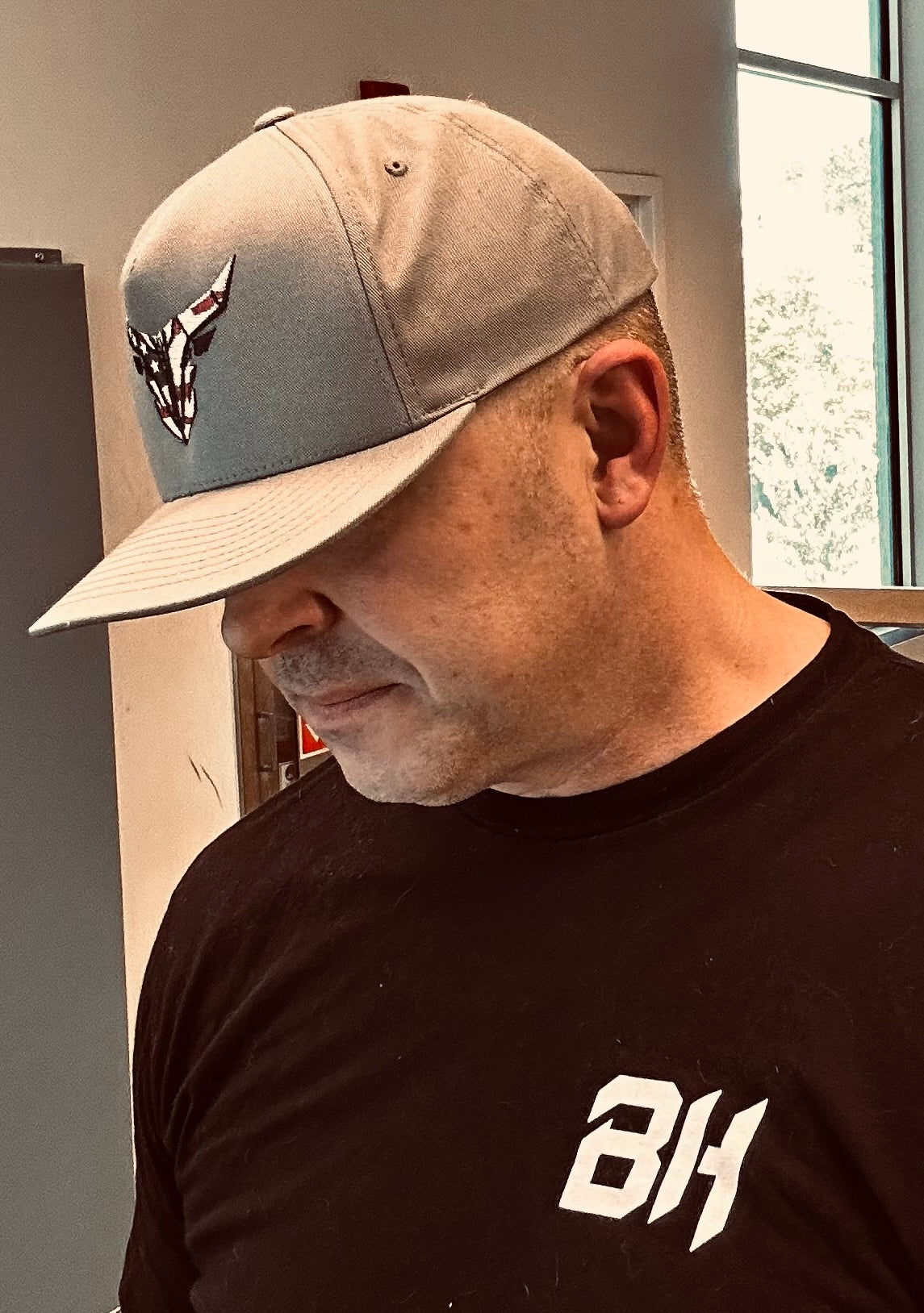 Freedom Is Earned Forged Bull Mark Flat Bill Cap