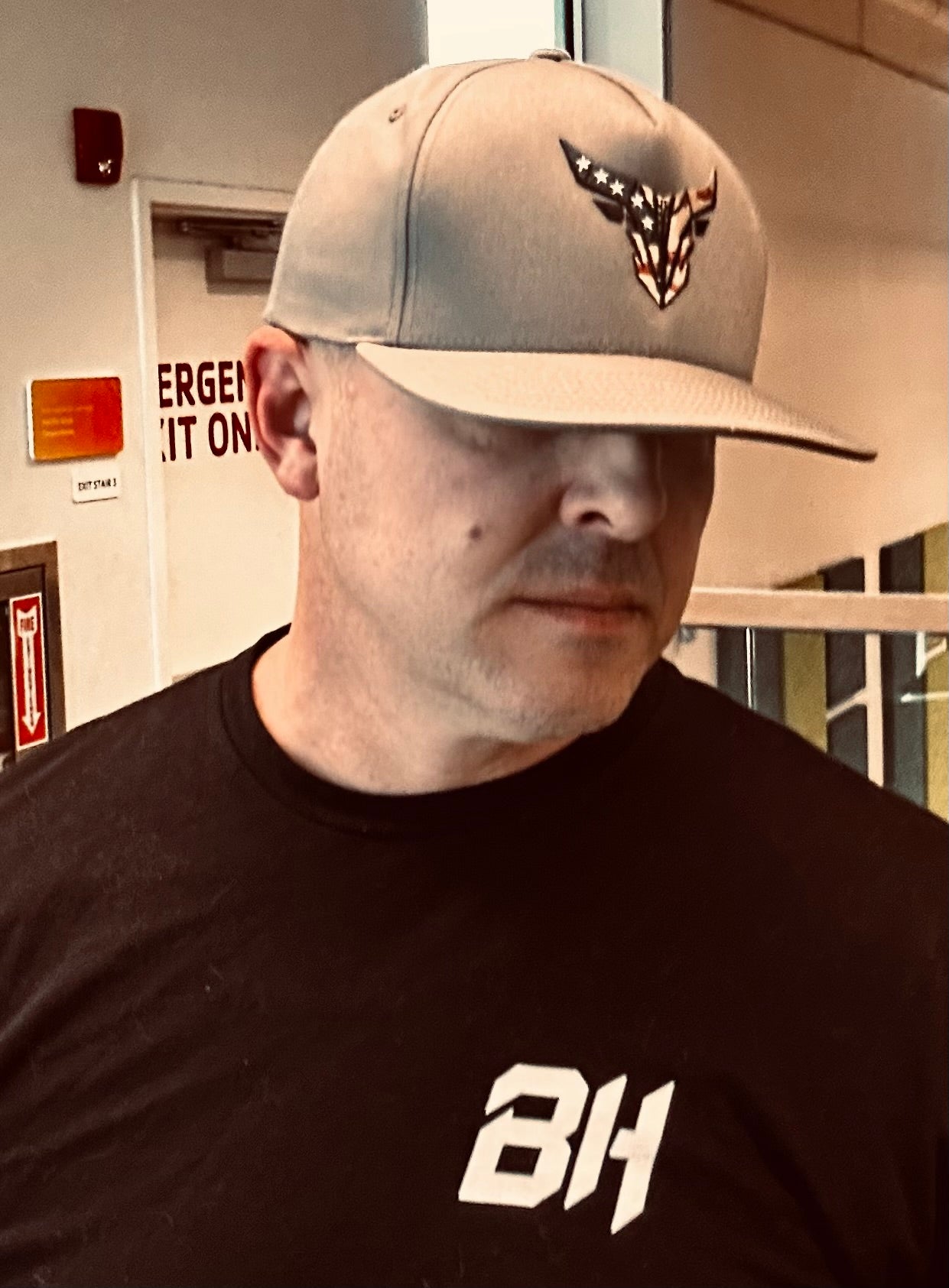 Freedom Is Earned Forged Bull Mark Flat Bill Cap